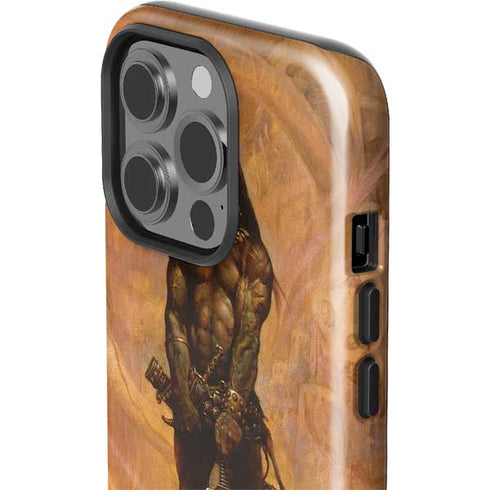Frazetta Barbarian iPhone 13 Pro Impact Case